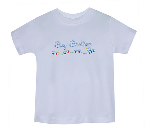 White Big Brother Knit Tee