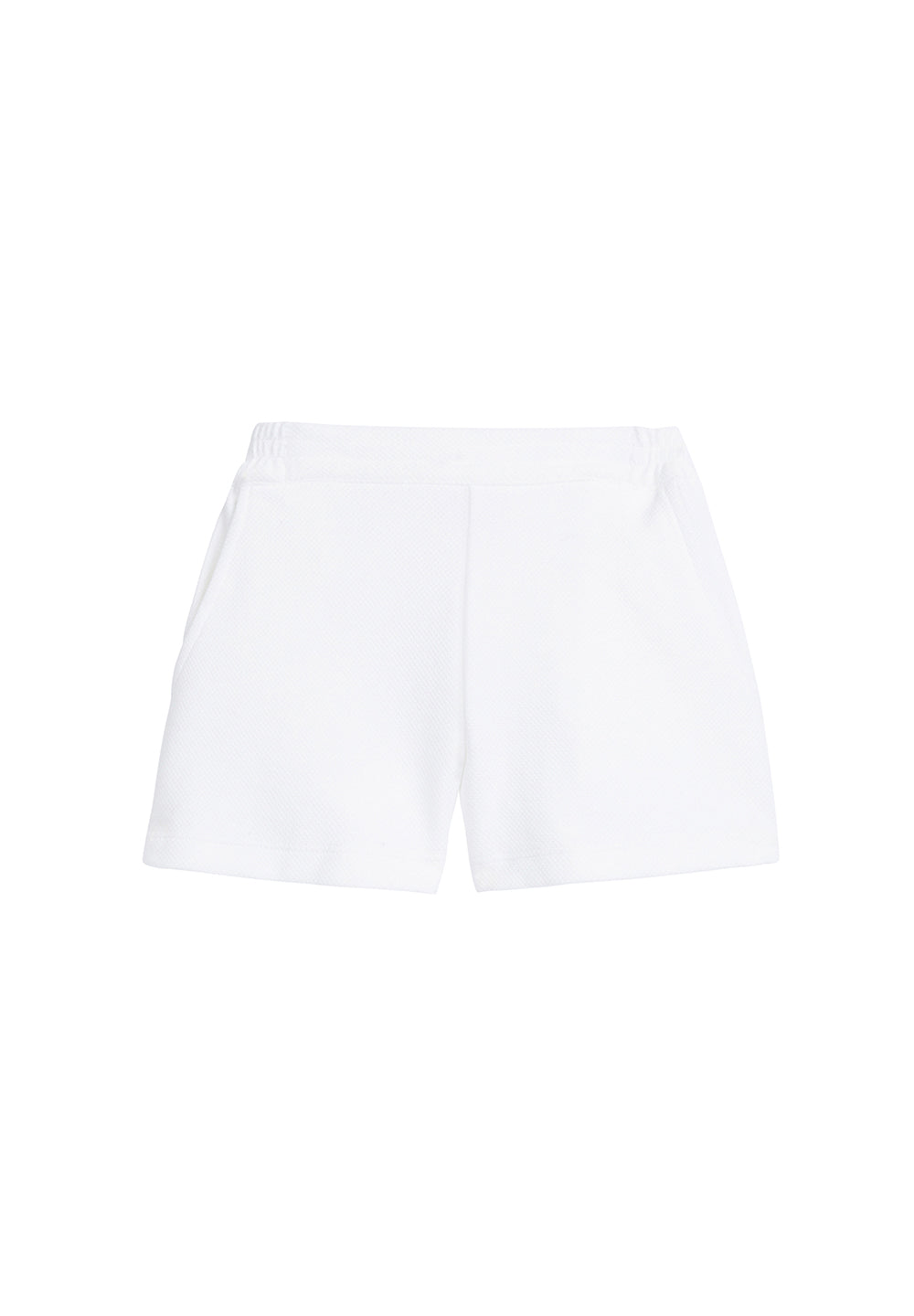 White Basic Shorts