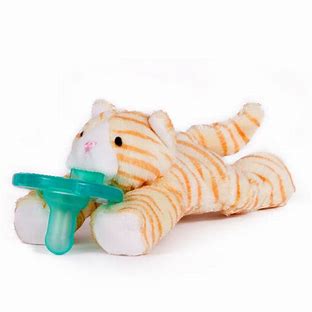 Tabby Cat Plush Pacifier