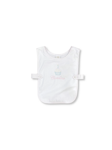 Pink Bitty Dot Celebration Bib