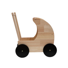 Rubberwood Doll Carriage