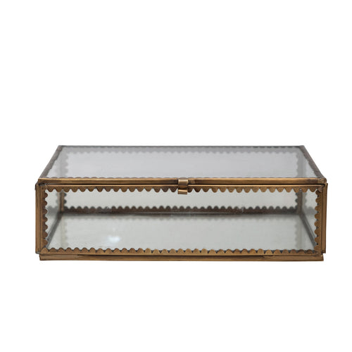 Brass and Glass Box