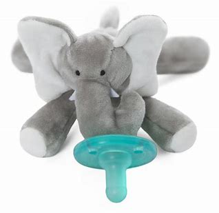 Elephant Plush Pacifier