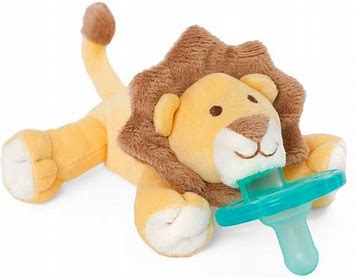 Baby Lion Plush Pacifier