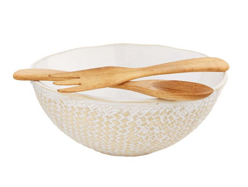 Basket Weave Bowl Set