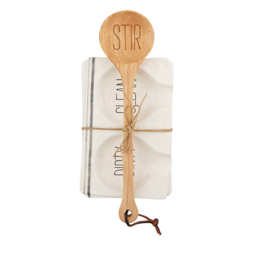 Bistro Double Spoon Rest