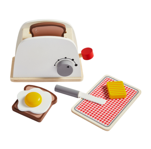 Toaster Wood Toy Set