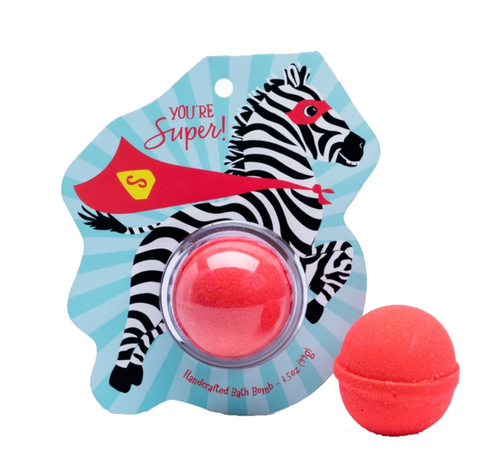 Zebra Bathbomb Clamshell