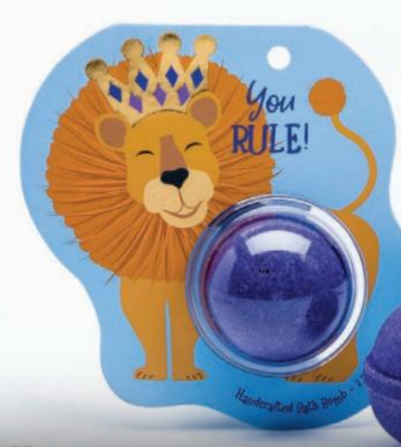 Lion Bathbomb Clamshell