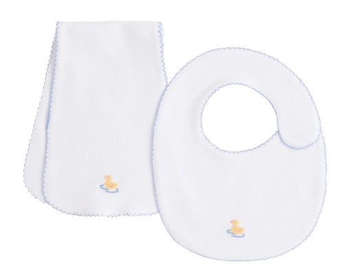 Duck Pinpoint Bib n' Burp Set