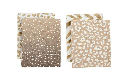 Animal Print Towel Set
