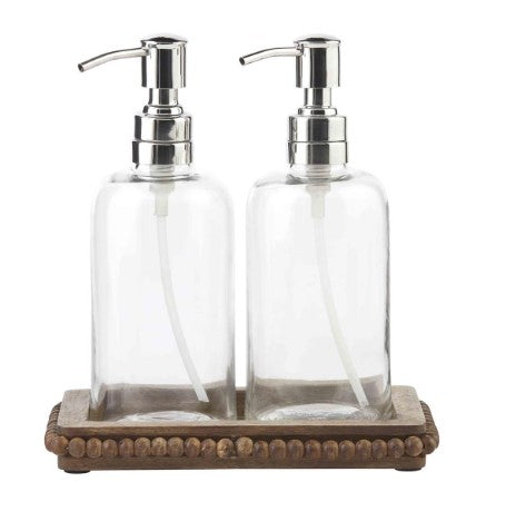 Beaded Soap Pump Set