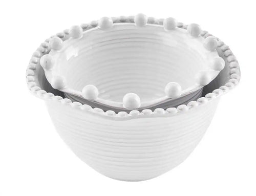 Beaded Side Bowl Set