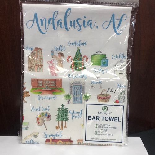 Andalusia ABC Dish Towel