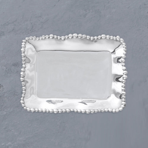 Organic Pearl Rect Tray 7224