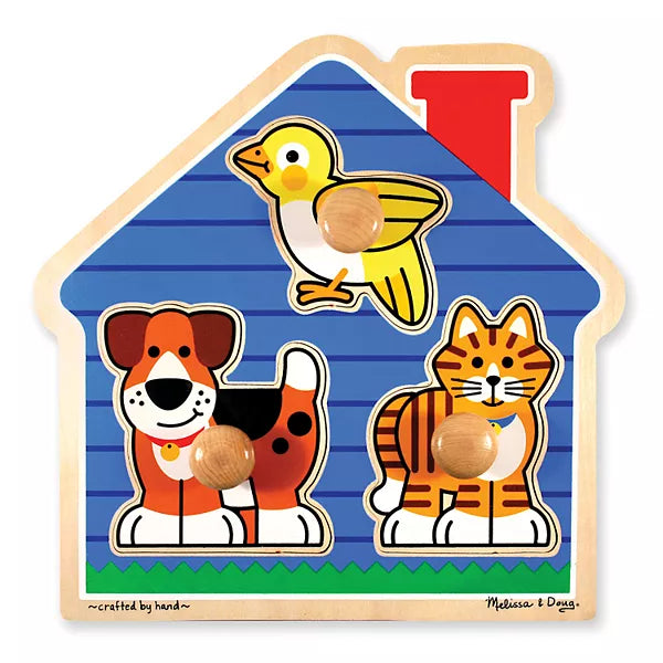 House Pets Jumbo Knob Puzzel 3 Pieces