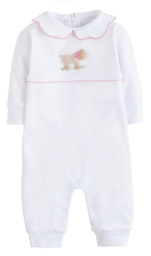 Girl Sheep Crochet Playsuit